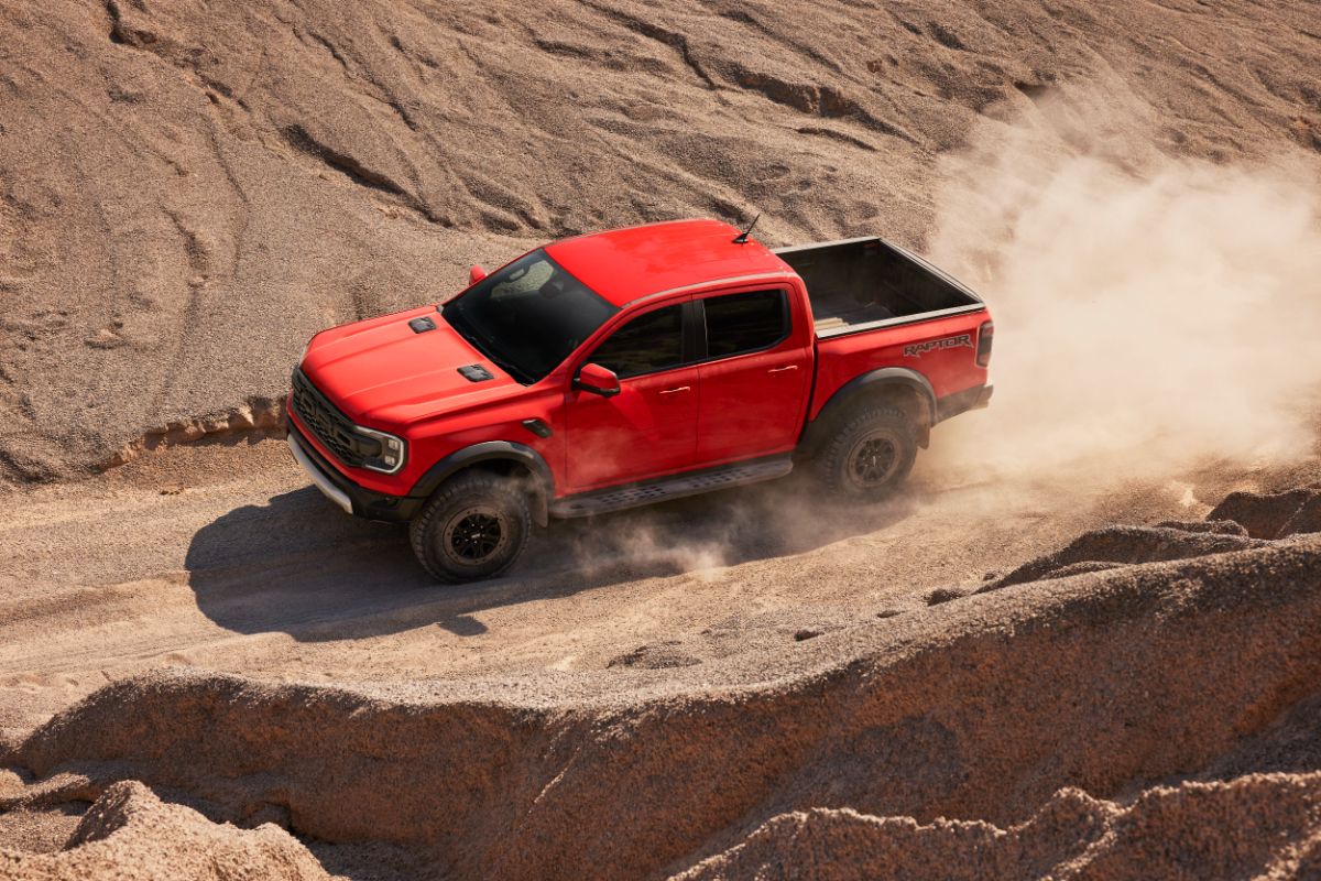 Ford Ranger Raptor -  w terenie