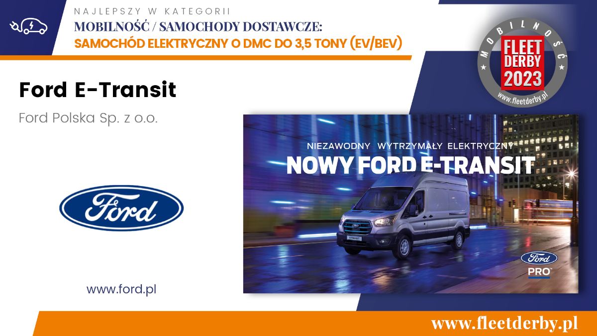 Nagroda dla Forda E-Transit