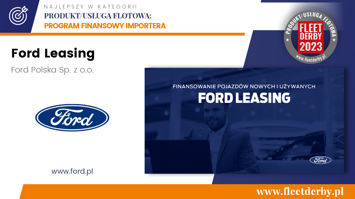 Nagroda dla Ford Leasing