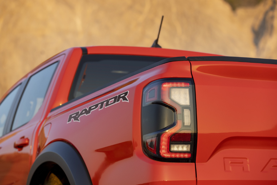 Ford Ranger Raptor Światło