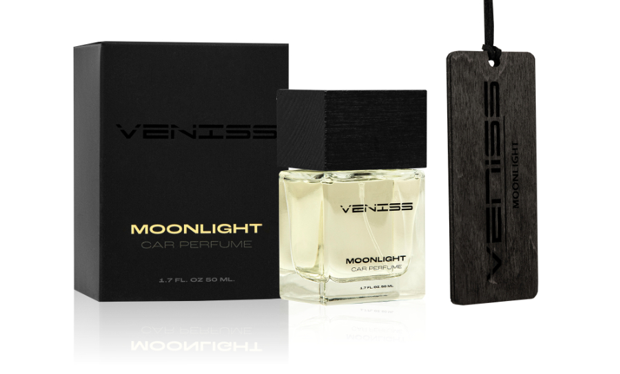 Perfumy i zawieszka samochodowa Moonlight firmy Veniss