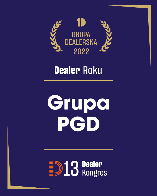 Dyplom rynku dealerskiego dla Grupy PGD