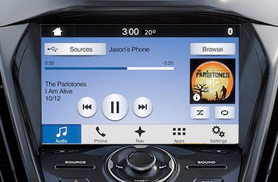Ford Sync Hands-free Music and Entertainment