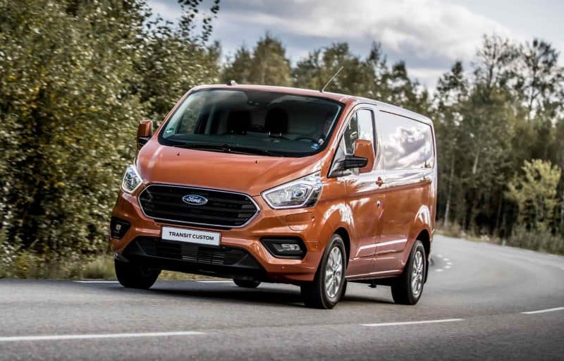 Transit Custom Transit Custom driving on road