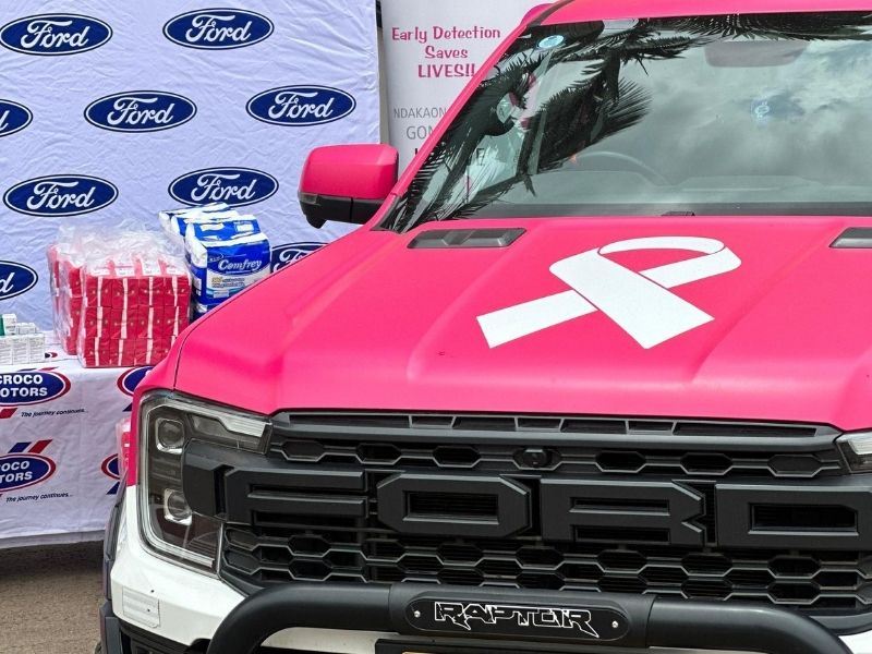 Pink Ranger Raptor front front of pink ranger raptor